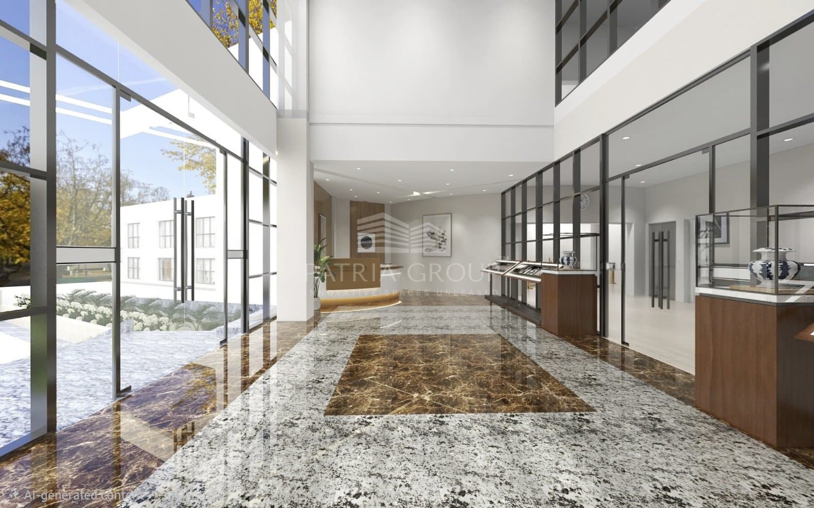 Office interior detail